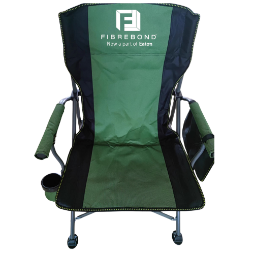 Folding Camping Chair with Cup Holder and Carry Bag
