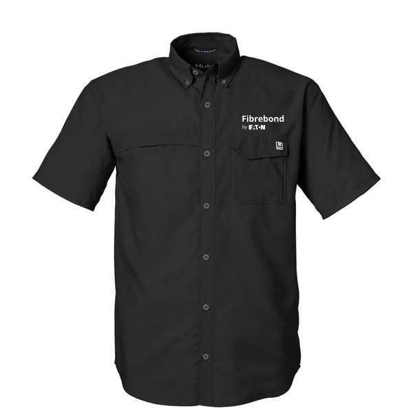 Huk Fishing Shirt Black