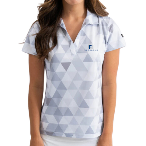 Ladies Yatta Golf Polo - Silver