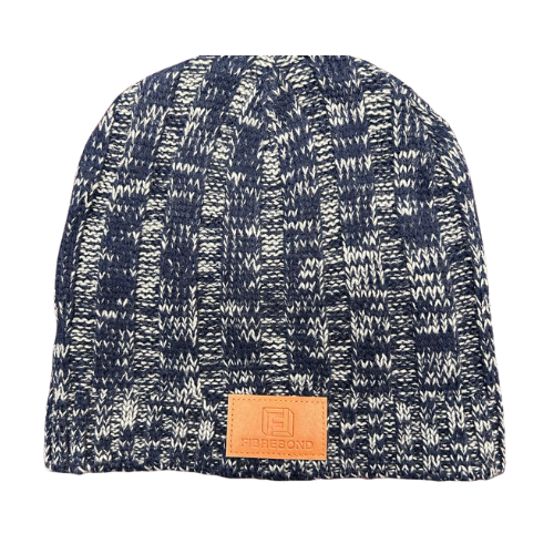 Navy Heathered Beanie