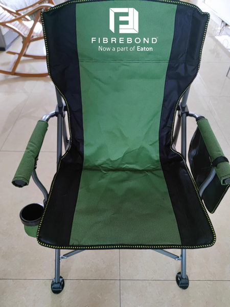 Folding Camping Chair with Cup Holder and Carry Bag
